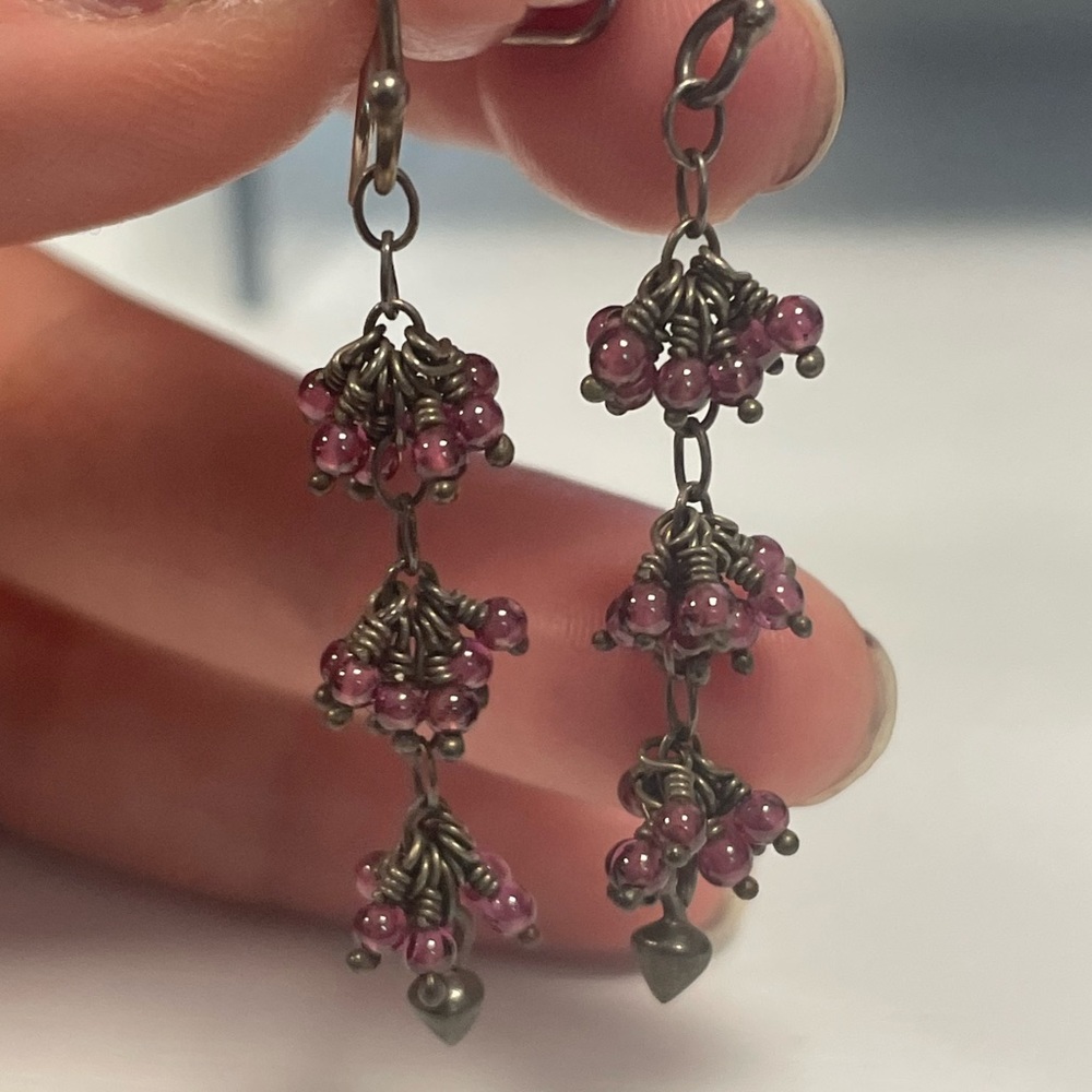 Me&Ro ruby earrings